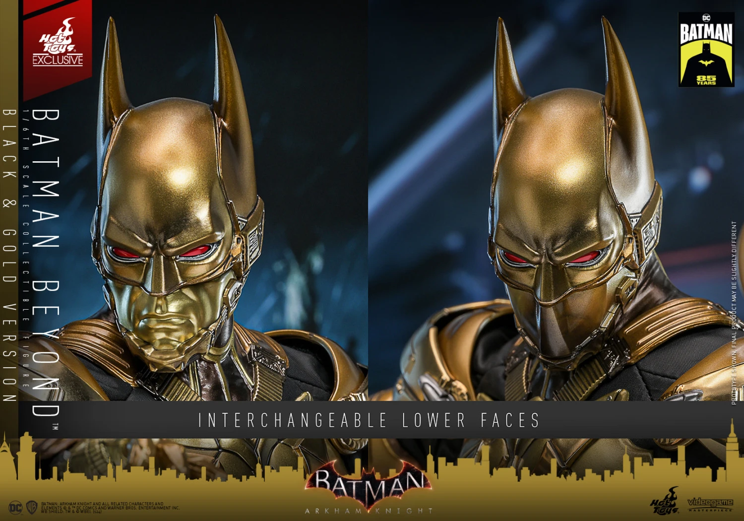 Hot Toys Batman Beyond Black & Gold Ver. 4 Hot Toys Batman Beyond Black & Gold Ver. - Image 4