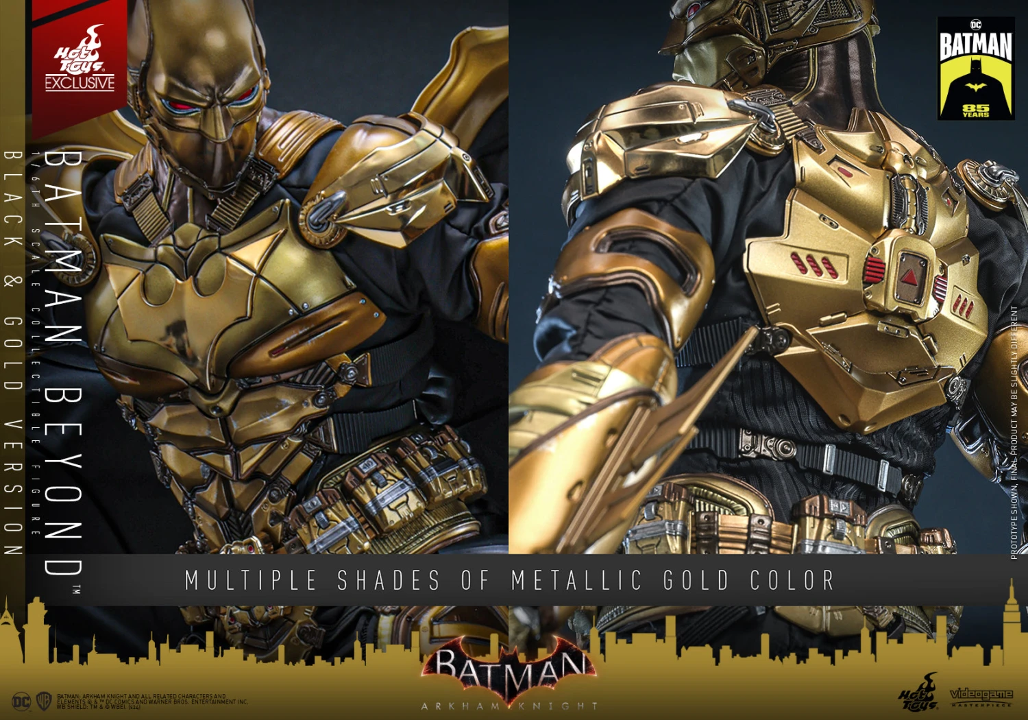 Hot Toys Batman Beyond Black & Gold Ver. 5 Hot Toys Batman Beyond Black & Gold Ver. - Image 5