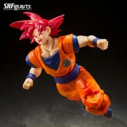 Dragon Ball Super Super Saiyan God Goku (Saiyan God Instilled With The Light Of Righteous Hearts) S.H.FiguartsAction Figure By Bandai Tamashii 6 Dragon Ball Super Super Saiyan God Goku (Saiyan God Instilled With The Light Of Righteous Hearts) S.H.FiguartsAction Figure By Bandai Tamashii -Little Things Toys HK661234 000 003
