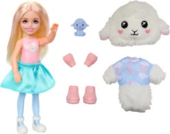 MATTEL Barbie Chelsea Cutie Reveal Chelsea Cozy Cute Tees Series - Lamb 5 MATTEL Barbie Chelsea Cutie Reveal Chelsea Cozy Cute Tees Series - Lamb -Little Things Toys HKR18 000 003