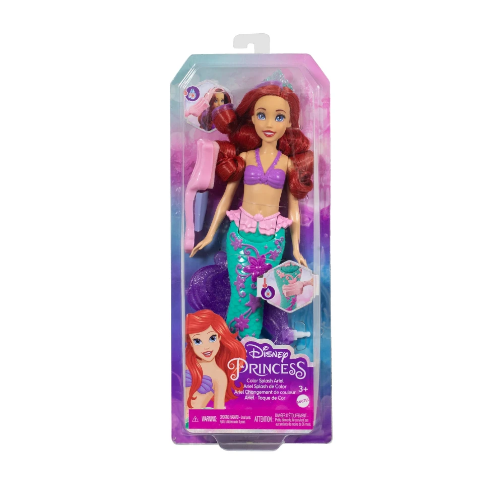 Disney Princess Fashion Doll - Ariel Hair Feature Doll By Mattel 1 Disney Princess Fashion Doll - Ariel Hair Feature Doll By Mattel