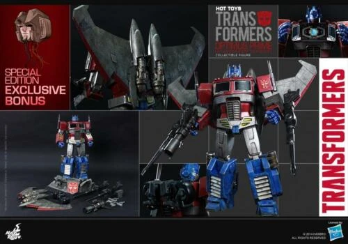 Transformers Optimus Prime Starscream Version 1/6 Scale Figure By Hot Toys 2 Transformers Optimus Prime Starscream Version 1/6 Scale Figure By Hot Toys - Image 2