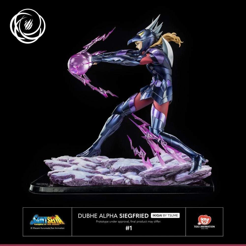Saint Seiya Dubhe Alpha Siegfried 1/6 Scale Ikigai Statue By Tsume Art 3 Saint Seiya Dubhe Alpha Siegfried 1/6 Scale Ikigai Statue By Tsume Art - Image 3
