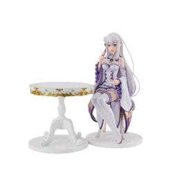 Re :Zero Emilia Tea Party Version Figure By Kadokawa Collection (Re-Run)