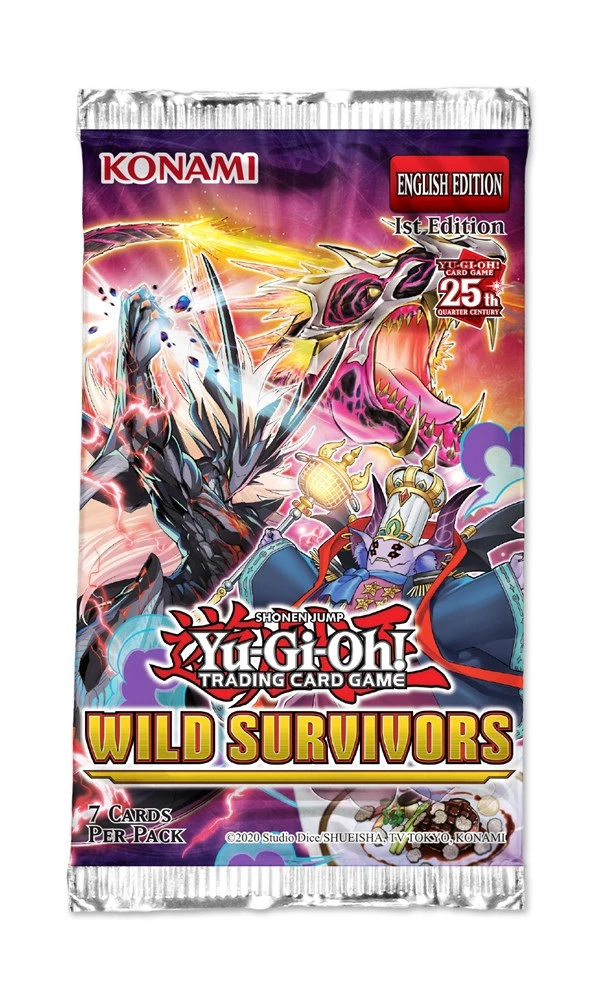 Konami YGO TCG: Wild Survivors Booster - Piece 1 Konami YGO TCG: Wild Survivors Booster - Piece