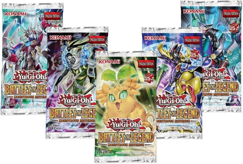 Konami YGO TCG: Battles Of Legend Monstrous Revenge Booster - Box 1 Konami YGO TCG: Battles Of Legend Monstrous Revenge Booster - Box