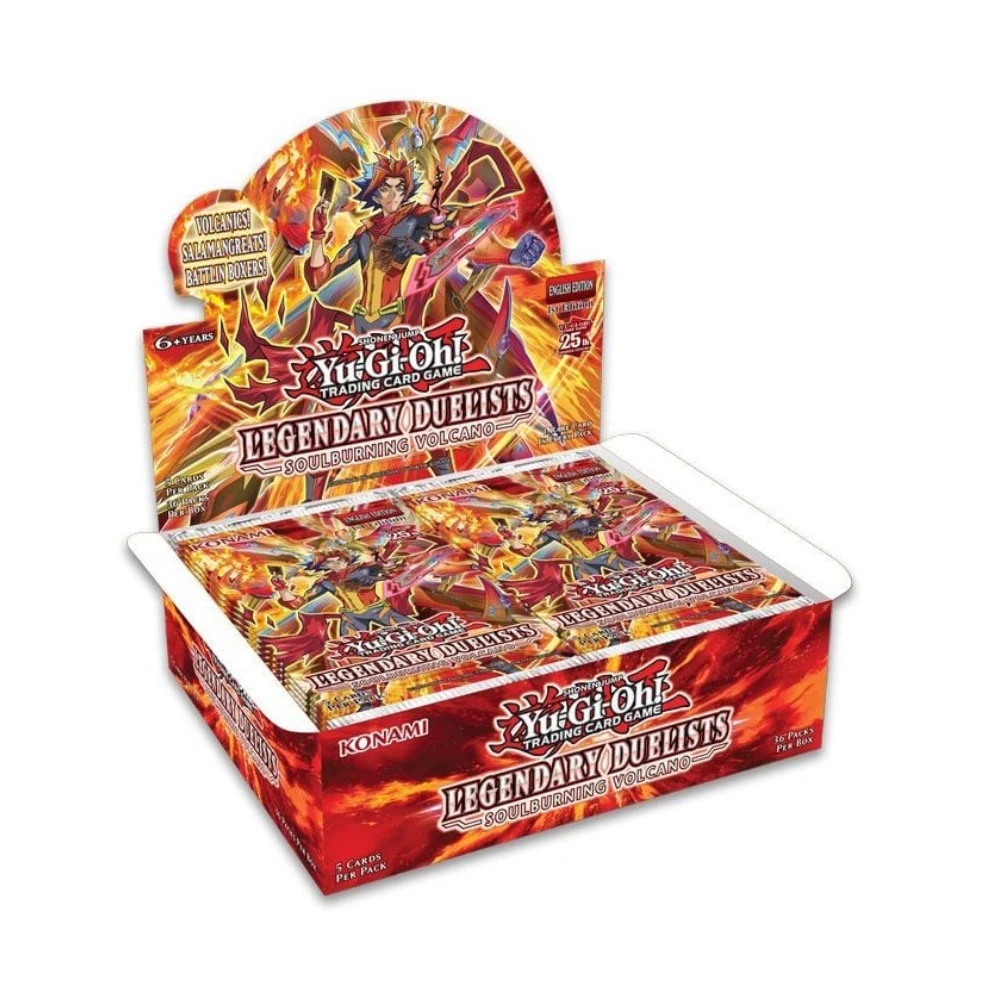 Konami Yu-Gi-Oh TCG : Legendary Duelists Soulburning Volcano Box 1 Konami Yu-Gi-Oh TCG : Legendary Duelists Soulburning Volcano Box