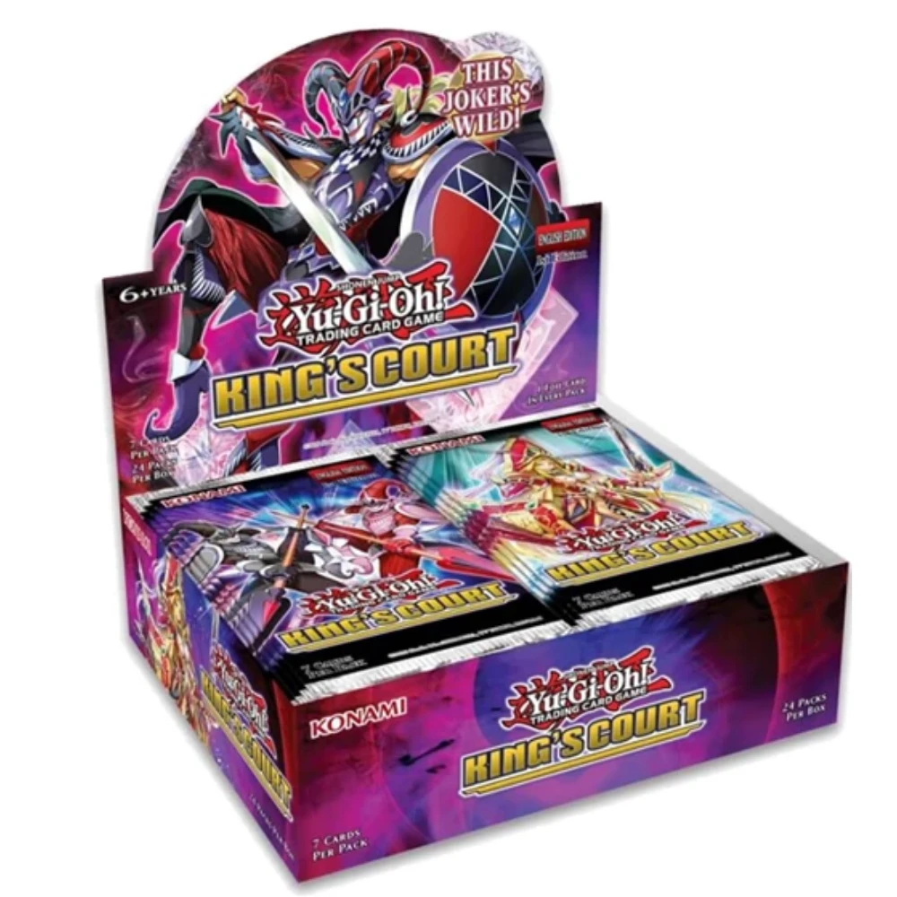 Konami YU-GI-OH! TCG: King’s Court Booster Box 1 Konami YU-GI-OH! TCG: King’s Court Booster Box