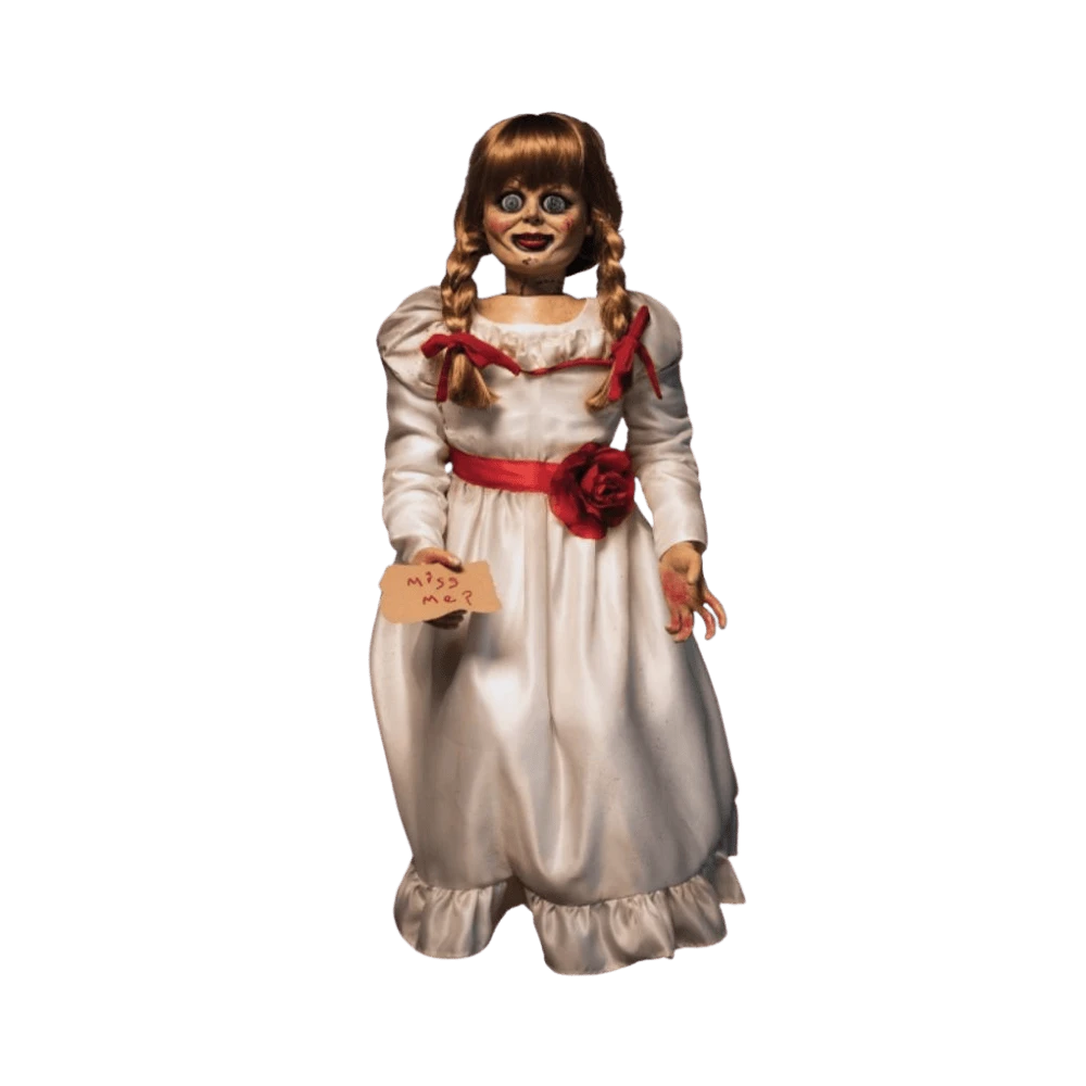 The Conjuring - Annabelle Life Size Prop Doll By Trick Or Treat Studios 1 The Conjuring - Annabelle Life Size Prop Doll By Trick Or Treat Studios