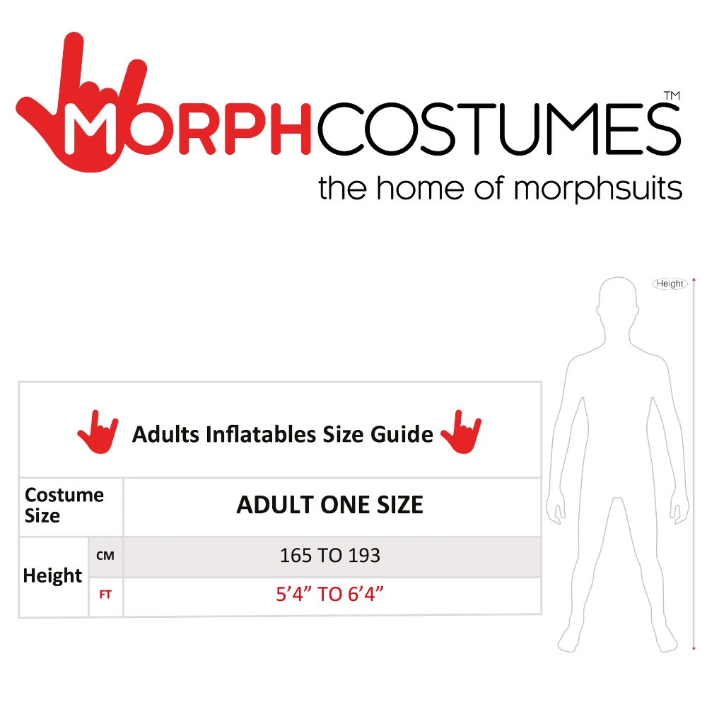 Big Mouth Lion Inflatable Costume For Adult By Morphsuits 2 Big Mouth Lion Inflatable Costume For Adult By Morphsuits - Image 2
