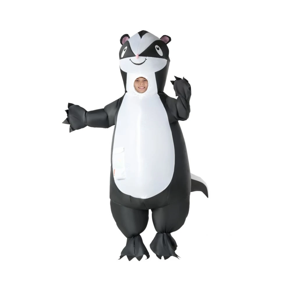 Giant Skunk Inflatable Costume For Kids By Morphsuits 1 Giant Skunk Inflatable Costume For Kids By Morphsuits