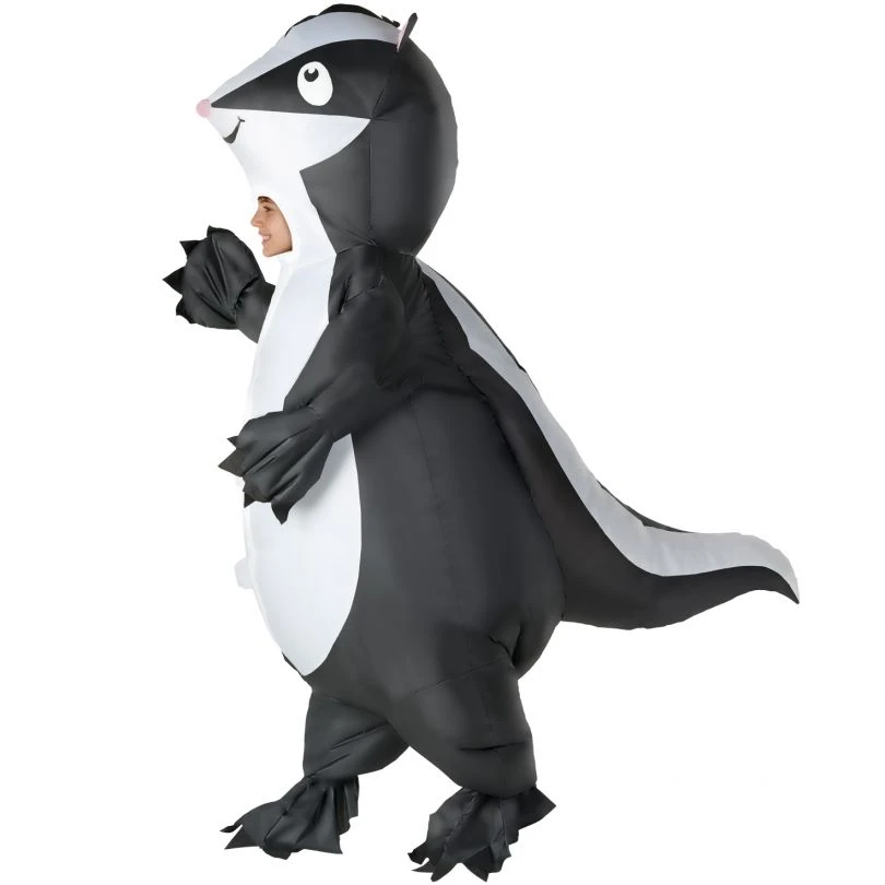 Giant Skunk Inflatable Costume For Kids By Morphsuits 3 Giant Skunk Inflatable Costume For Kids By Morphsuits - Image 3