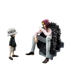 One Piece ”Limited Edition” Corazon & Law Portrait.Of.Pirates Figure By Megahouse