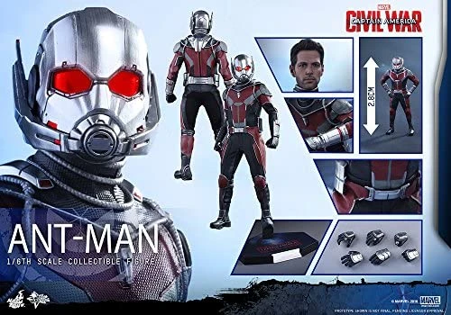 Marvel Captain America Civil War Ant-man 1/6 Scale Figure By Hot Toys 3 Marvel Captain America Civil War Ant-man 1/6 Scale Figure By Hot Toys - Image 3