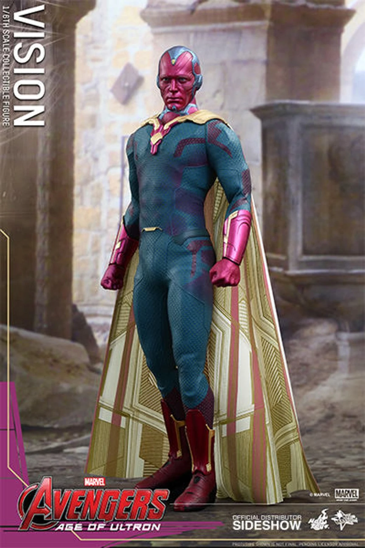 Marvel Avengers Age Of Ultron Vision 1/6 Scale Figure By Hot Toys 3 Marvel Avengers Age Of Ultron Vision 1/6 Scale Figure By Hot Toys - Image 3