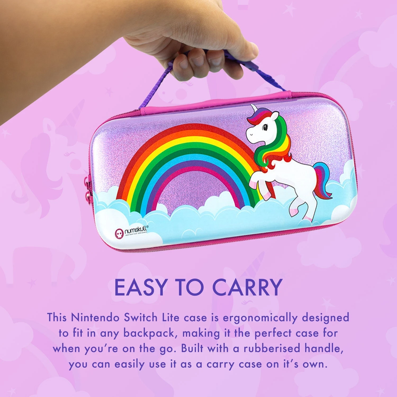 Numskull Nintendo Switch Lite Unicorn Case 4 Numskull Nintendo Switch Lite Unicorn Case - Image 4