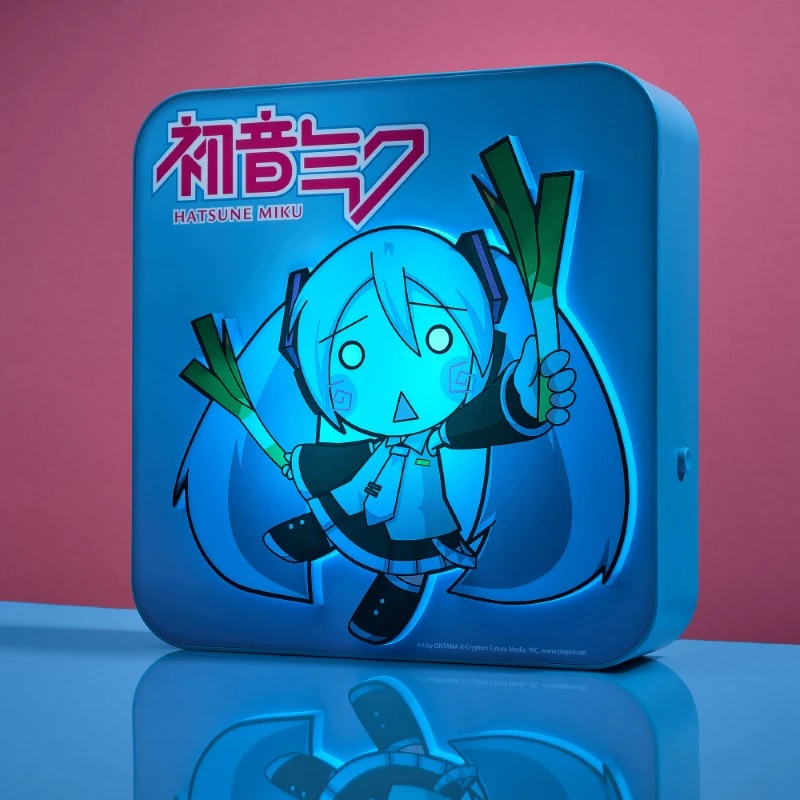 Hatsune Miku 3D Desk Lamp Wall Light 2 Hatsune Miku 3D Desk Lamp Wall Light - Image 2
