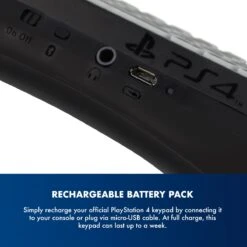 Sony PlayStation 4 PS4 Keyboard Chatpad 11 Sony PlayStation 4 PS4 Keyboard Chatpad -Little Things Toys NUM 841396 000 004