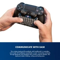 Sony PlayStation 4 PS4 Keyboard Chatpad 12 Sony PlayStation 4 PS4 Keyboard Chatpad -Little Things Toys NUM 841396 000 005