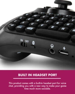 Numskull PlayStation 4 PS4 Bluetooth Wireless Mini Keyboard -Little Things Toys NUM 842041 000 006