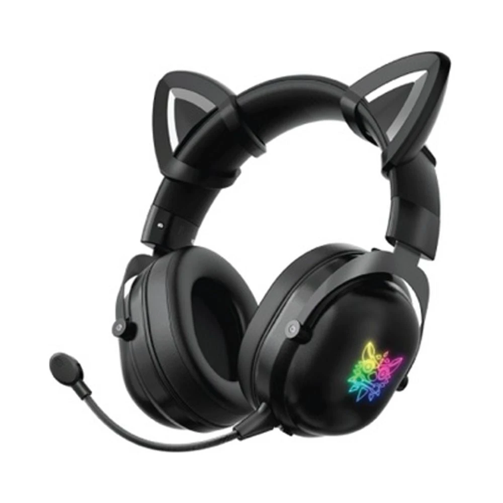 Onikuma : B100 Wireless Headset With Ears Black 1 Onikuma : B100 Wireless Headset With Ears Black