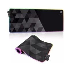 Onikuma : Black RGB Mouse Pad