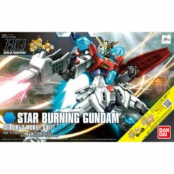Bandai Spirits: 1/144 HGBF #58 Star Burning Gundam 11 Bandai Spirits: 1/144 HGBF #58 Star Burning Gundam -Little Things Toys OTM 195474 000 006