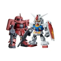 SDCS RX-78-2 Gundam & Char's Zaku II