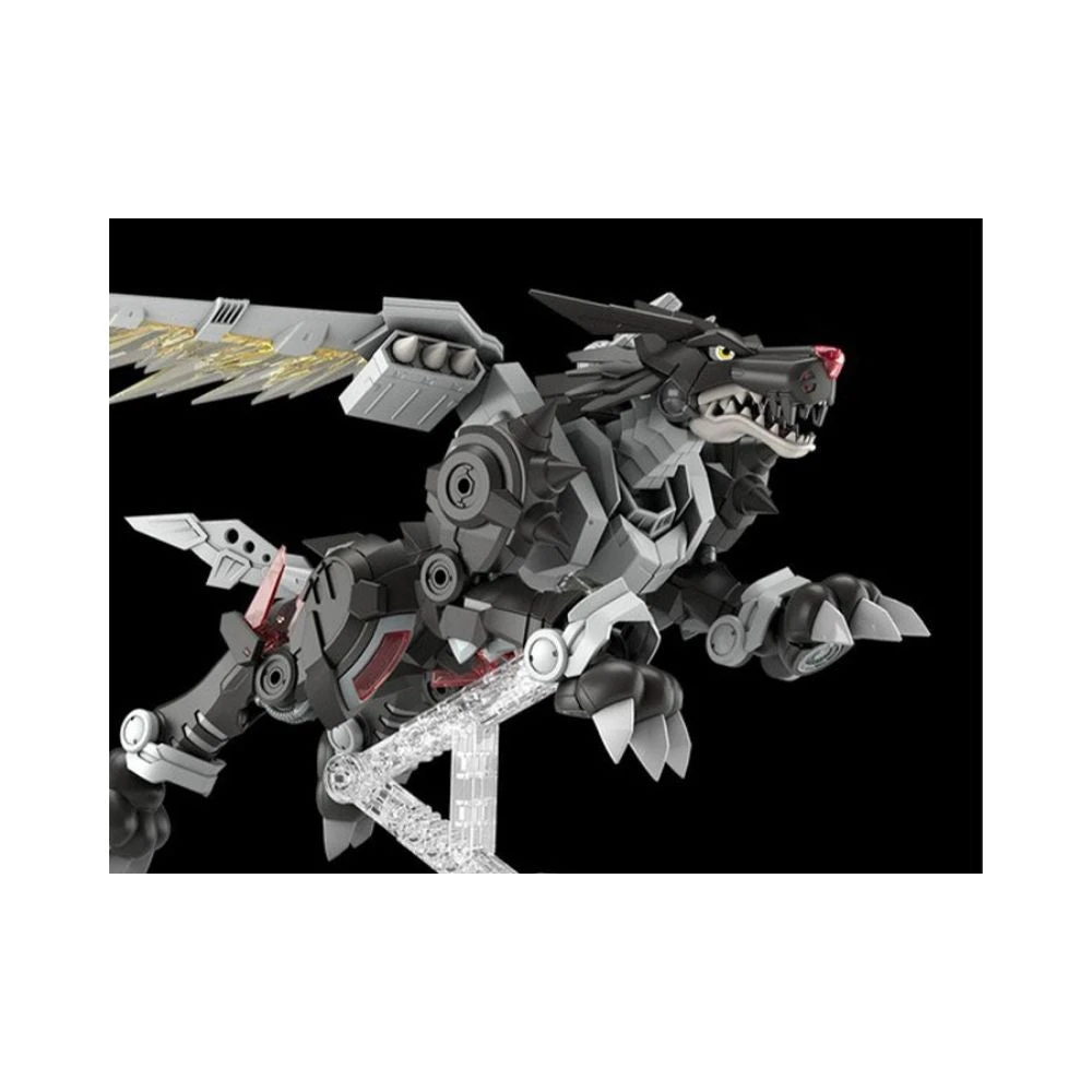 Figure-rise Standard Digimon Amplified Metal Garurumon Black 2 Figure-rise Standard Digimon Amplified Metal Garurumon Black - Image 2