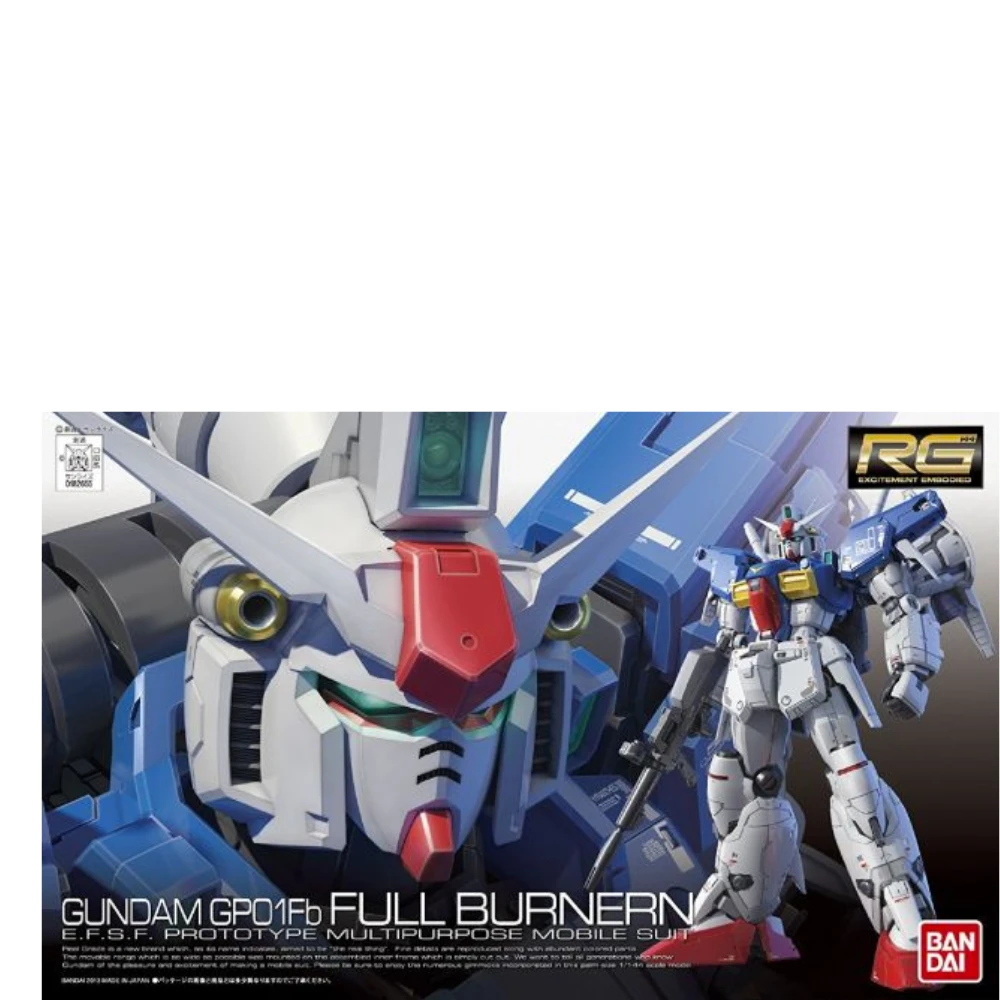 Bandai: 1/144 RG #13 Gundam GP01Fb Zephyranthes Full Burnern 1 Bandai: 1/144 RG #13 Gundam GP01Fb Zephyranthes Full Burnern