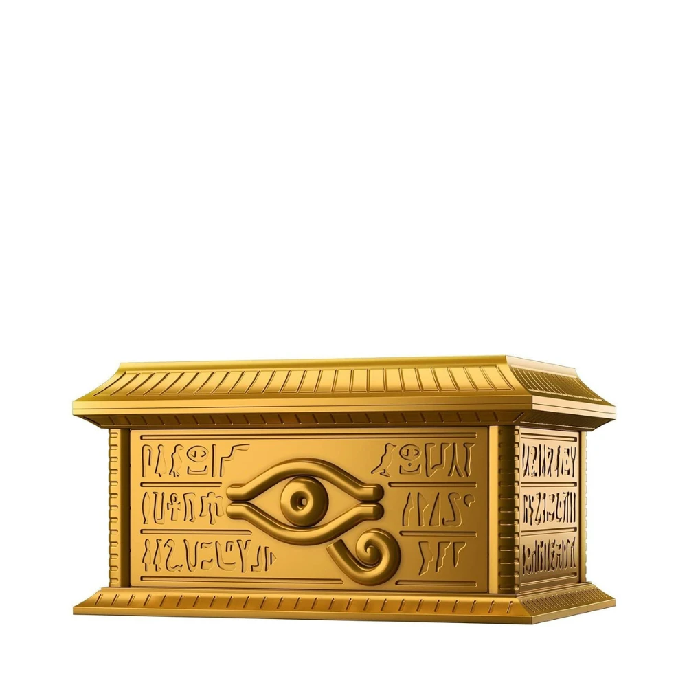 Bandai: Yu-Gi-Oh Gold Sarcophagus For Ultimagear Millennium Puzzle Model Kit 1 Bandai: Yu-Gi-Oh Gold Sarcophagus For Ultimagear Millennium Puzzle Model Kit