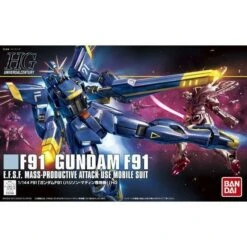 Bandai Spirits: 1/144 HGUC #168 Gundam F91 Harrison Maddin Custom -Little Things Toys OTM 870889 000 003