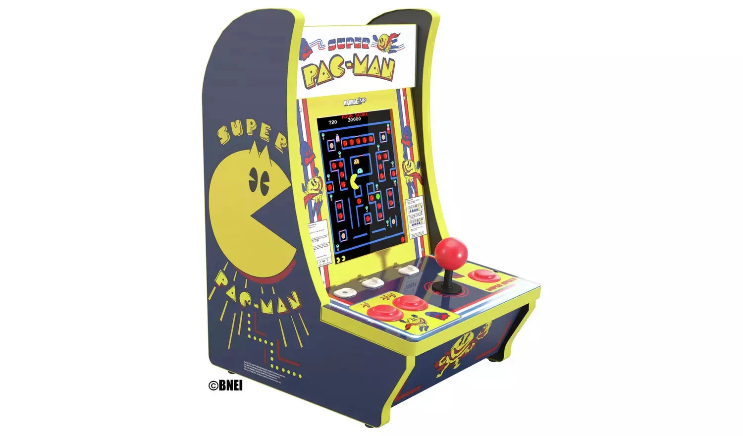 Super Pac-Man With Lit Marquee And Headphone Jack Counter Cades 3 Super Pac-Man With Lit Marquee And Headphone Jack Counter Cades - Image 3