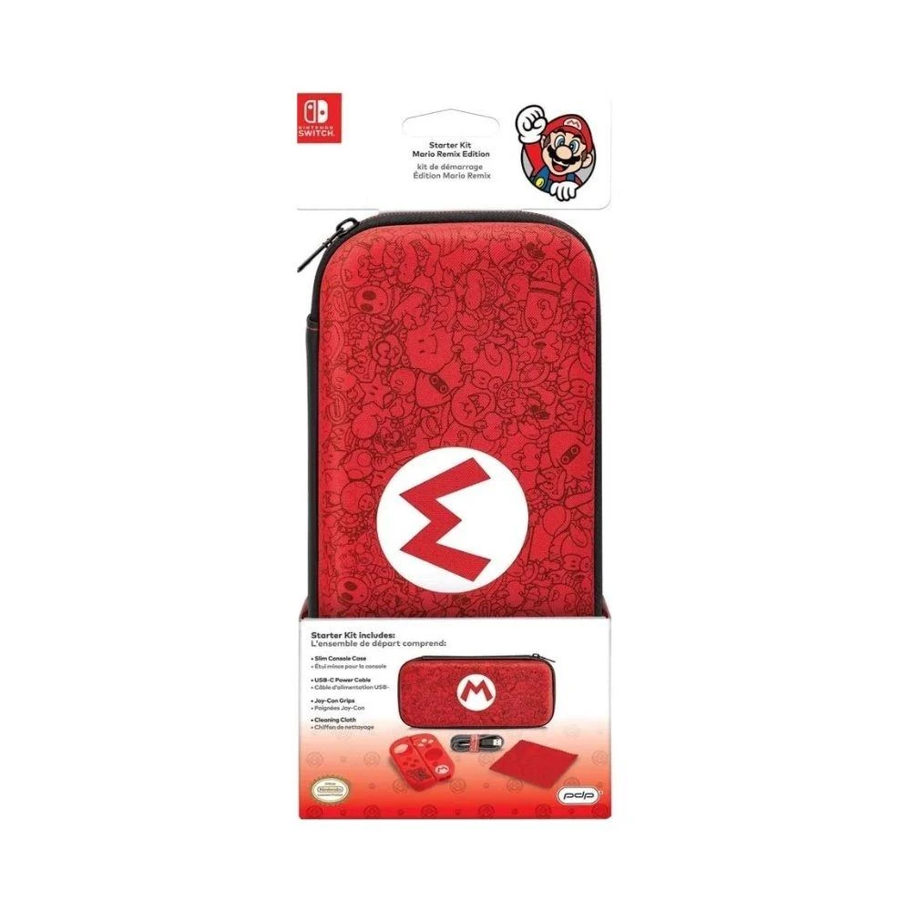 PDP NSW Starter Kit - Mario Remix Edition 2 PDP NSW Starter Kit - Mario Remix Edition - Image 2