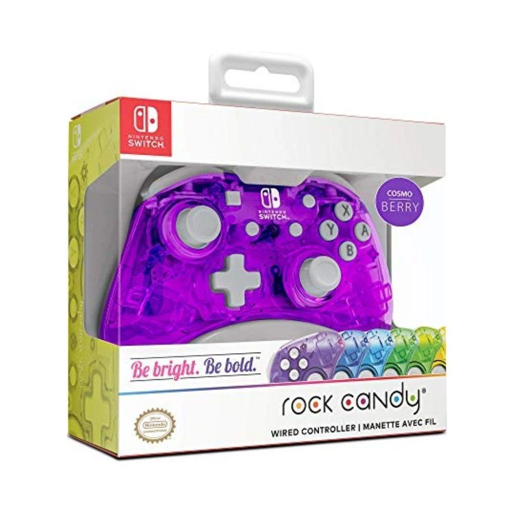PDP Switch - Rock Candy Mini Controller - Cosmoberry 2 PDP Switch - Rock Candy Mini Controller - Cosmoberry - Image 2