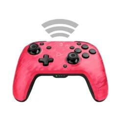PDP Switch - Faceoff Wireless - Controller Camo Pink -Little Things Toys PDP 067236 000 003