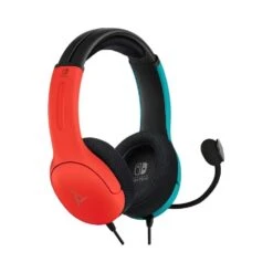 PDP - LVL40 Switch Wired Headset - Black (Red & Blue)