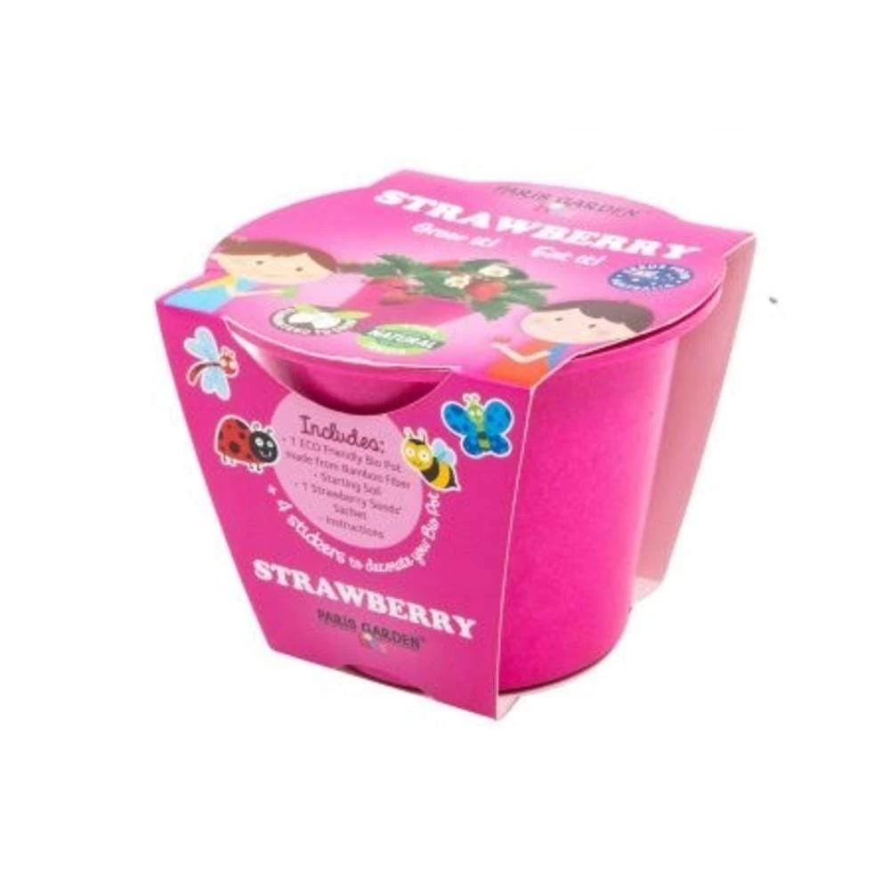 Kids Bio Pots - Strawberry 1 Kids Bio Pots - Strawberry