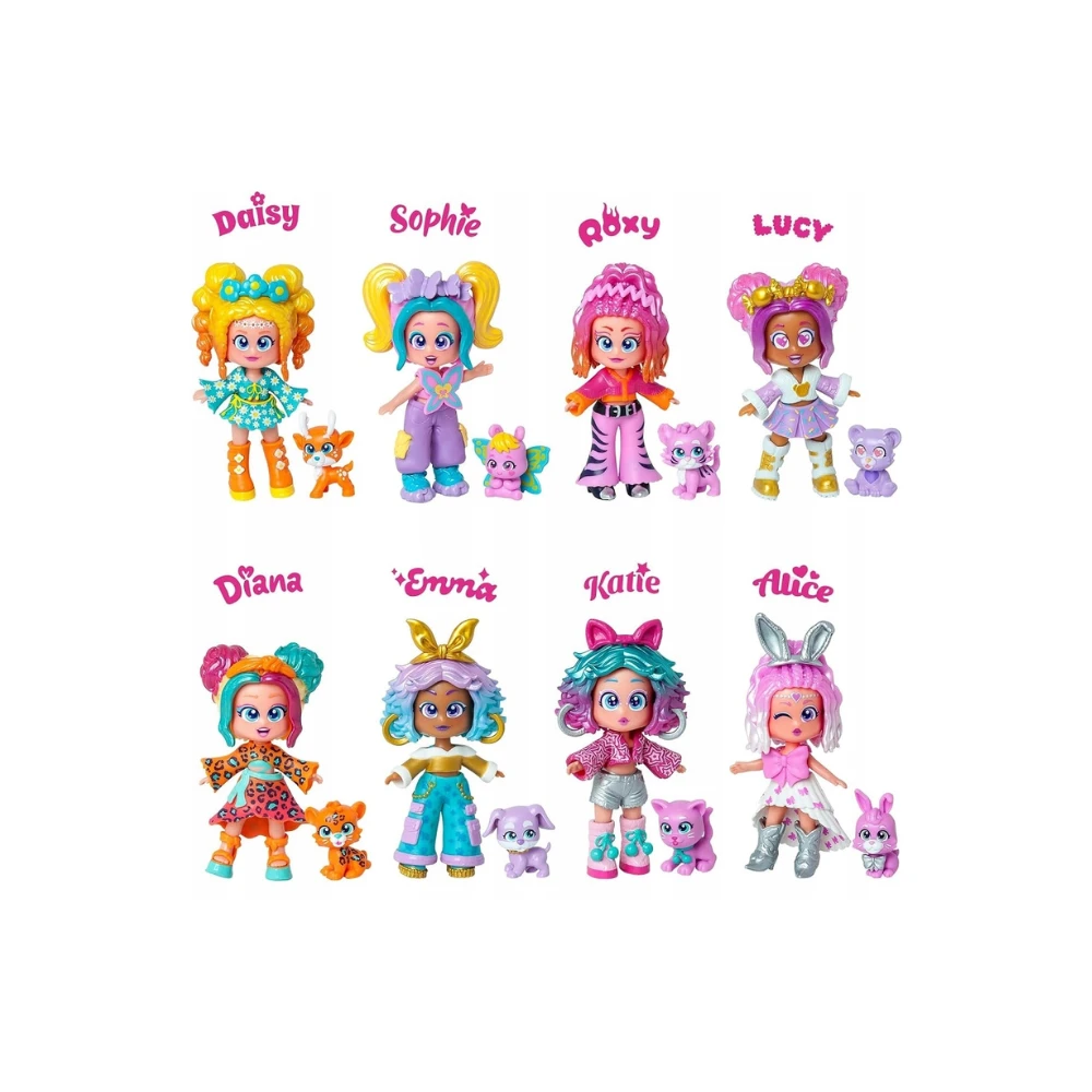KOOKYLOOS PETS PARTY - Dolls Asst.8 - Display2x12 (V.0)(1PC RANDOM) 1 KOOKYLOOS PETS PARTY - Dolls Asst.8 - Display2x12 (V.0)(1PC RANDOM)