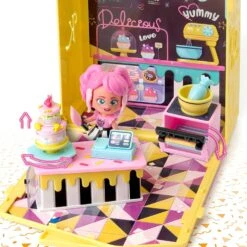KOOKYLOOS Tiffany's Pop Up Bakery Doll Play Set -Little Things Toys PKLSP114IN30 000 005