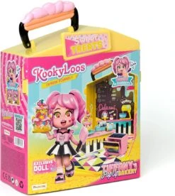KOOKYLOOS Tiffany's Pop Up Bakery Doll Play Set -Little Things Toys PKLSP114IN30 000 007