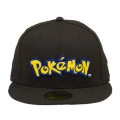 New Era 59FIFTY Pokemon Logo Cap (Black)