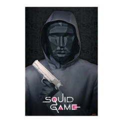 Squid Game Mask Man 61X91 Cm Poster By Grupo Erik