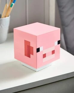 Paladone Minecraft Pig Light With Sound Lamp -Little Things Toys PP8748MCF 000 004