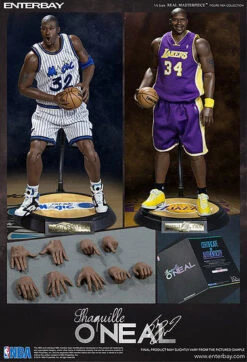 NBA: Shaquille O'Neal - Collection Real Masterpiece 1:6 Actionfigur - Limited 2-Pack Edition By Enterbay 9 NBA: Shaquille O'Neal - Collection Real Masterpiece 1:6 Actionfigur - Limited 2-Pack Edition By Enterbay -Little Things Toys RM 1063 000 005