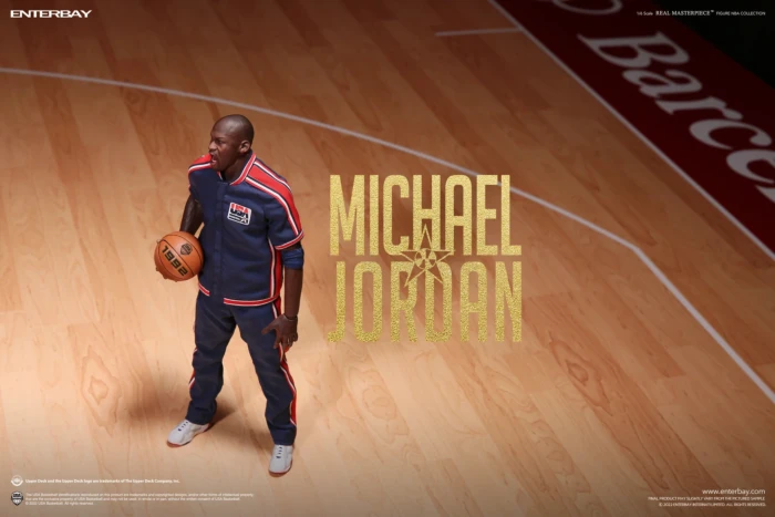 NBA Basketball - Michael Jordan Barcelona ’92 1/6th Scale Enterbay Action Figure By Enterbay 5 NBA Basketball - Michael Jordan Barcelona ’92 1/6th Scale Enterbay Action Figure By Enterbay - Image 5