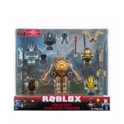 JAZWARES Roblox Environmental Set - Dungeon Quest: Fusion Goliath Throwdown