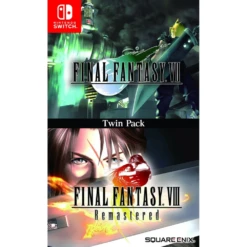 Square Enix Nintendo Switch : Final Fantasy VII And Final Fantasy VII Remastered Twin Pack