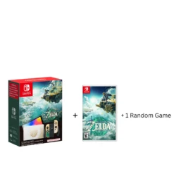 Nintendo Switch : The Legend Of Zelda: Tears Of The Kingdom EditionOLED With 2 Games Bundle