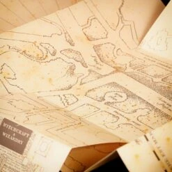 Harry Potter Wizarding World Marauder's Map Licensed Parchment Paper By Sihir Dukkani 10 Harry Potter Wizarding World Marauder's Map Licensed Parchment Paper By Sihir Dukkani -Little Things Toys SD50000 000 005